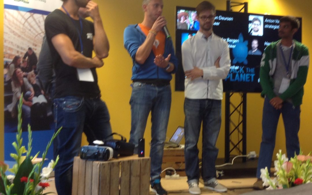 Team van Stef Beun wint Hackaton Zorginnovatie