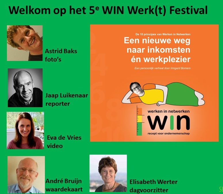 Stevige uitspraken tijdens WIN Werk(t) Festival 2018